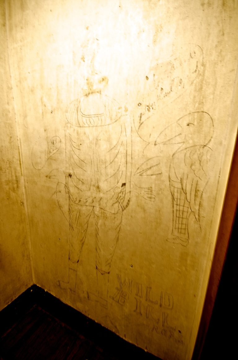 Buried beneath the wallpaper