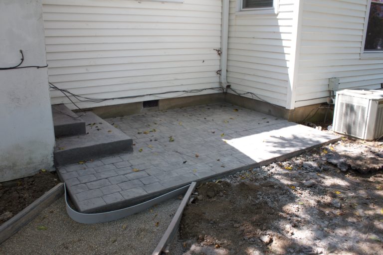 Backyard Concrete Project