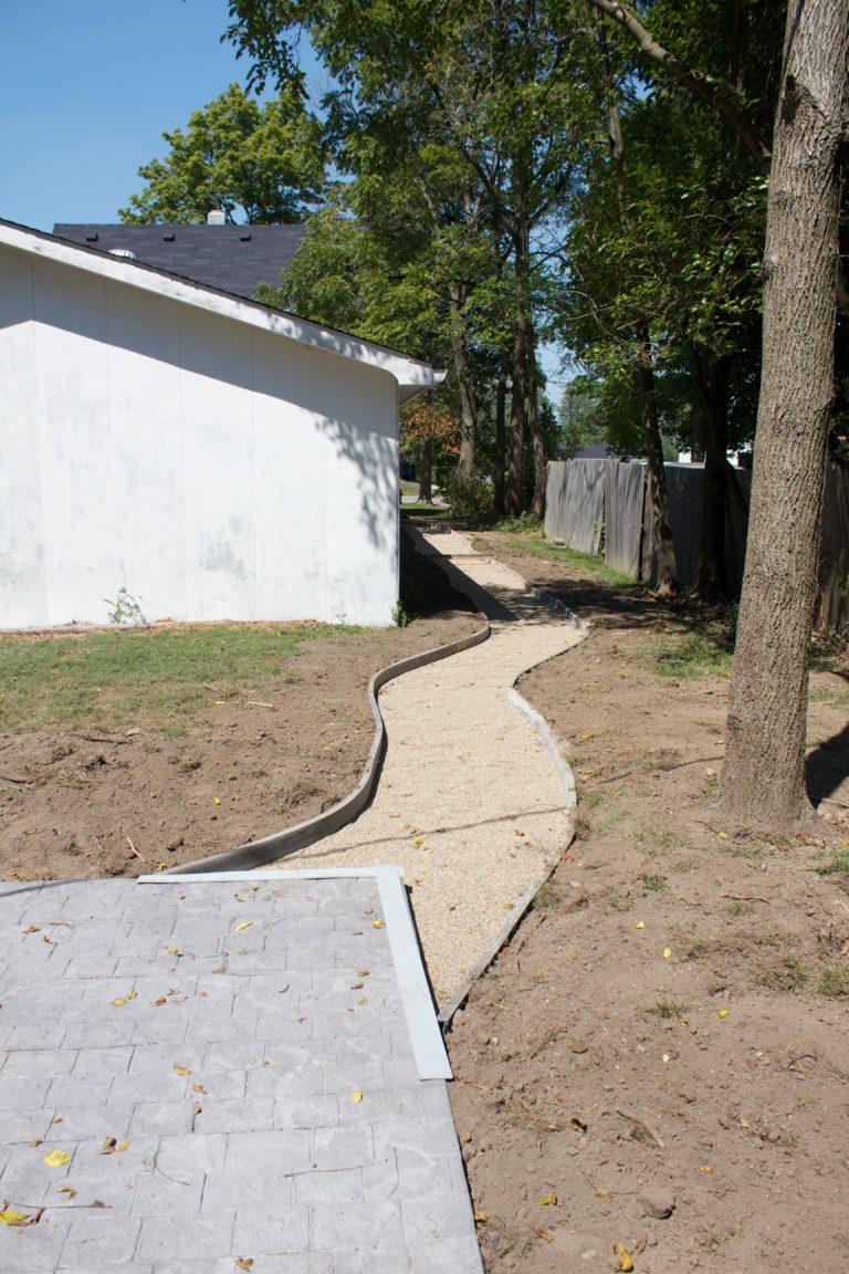 Backyard Concrete Project